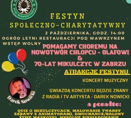 Festyn charytatywny „Pod Wawrzynem”