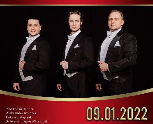Koncert Noworoczny Trzech Tenorów „The Polish Tenors”