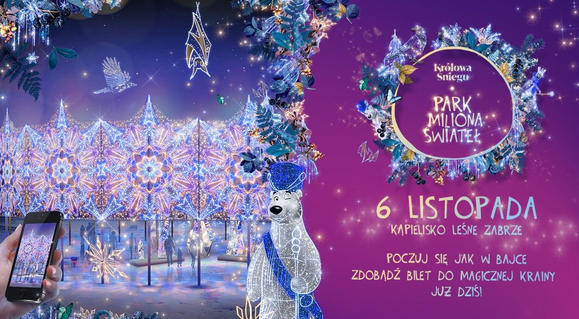 Królowa Śniegu – Park Miliona Świateł