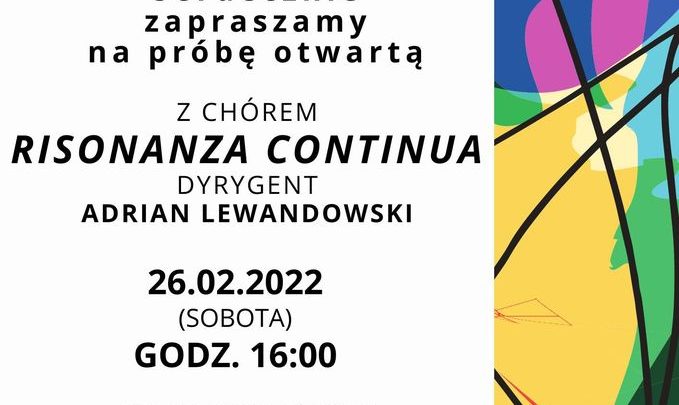 Próba otwarta z Risonanza Continua