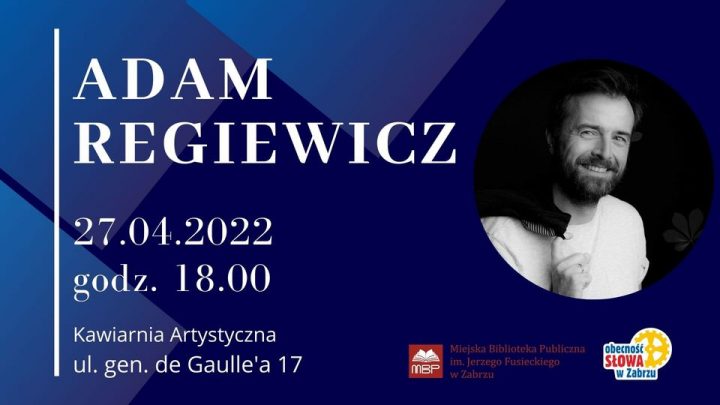 Spotkanie autorskie z Adamem Regiewiczem