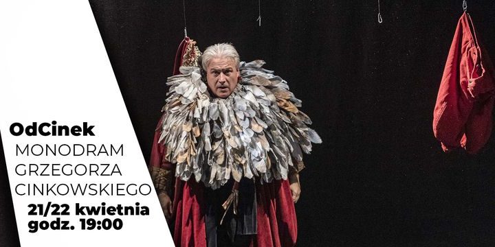 OdCinek – brawurowy monodram Grzegorza Cinkowskiego
