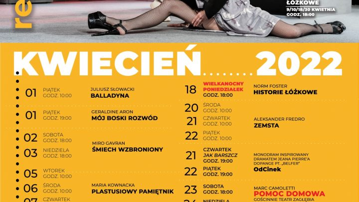 Teatr Nowy zaprasza w kwietniu