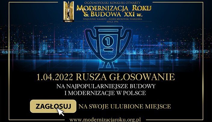 Zagłosuj na zabrzańskie obiekty w konkursie „Modernizacja Roku”