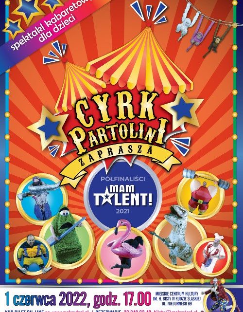 CYRK PARTOLINI – Dzień Dziecka w MCK
