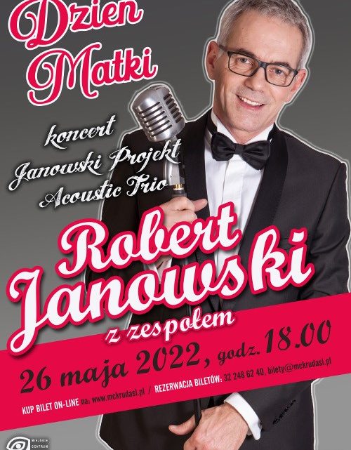 ROBERT JANOWSKI z zespołem w koncercie „Janowski Projekt – Acoustic Trio”