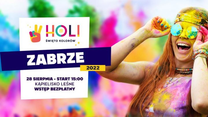 Koniec lata w Zabrzu – Holi Święto Kolorów