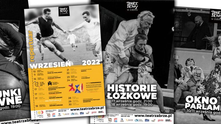 Wrześniowy repertuar Teatru Nowego w Zabrzu