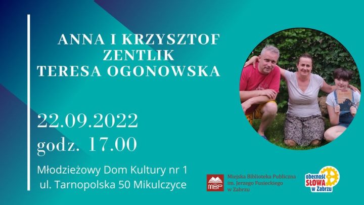 Spotkanie autorskie z Anną i Krzysztofem Zentlik