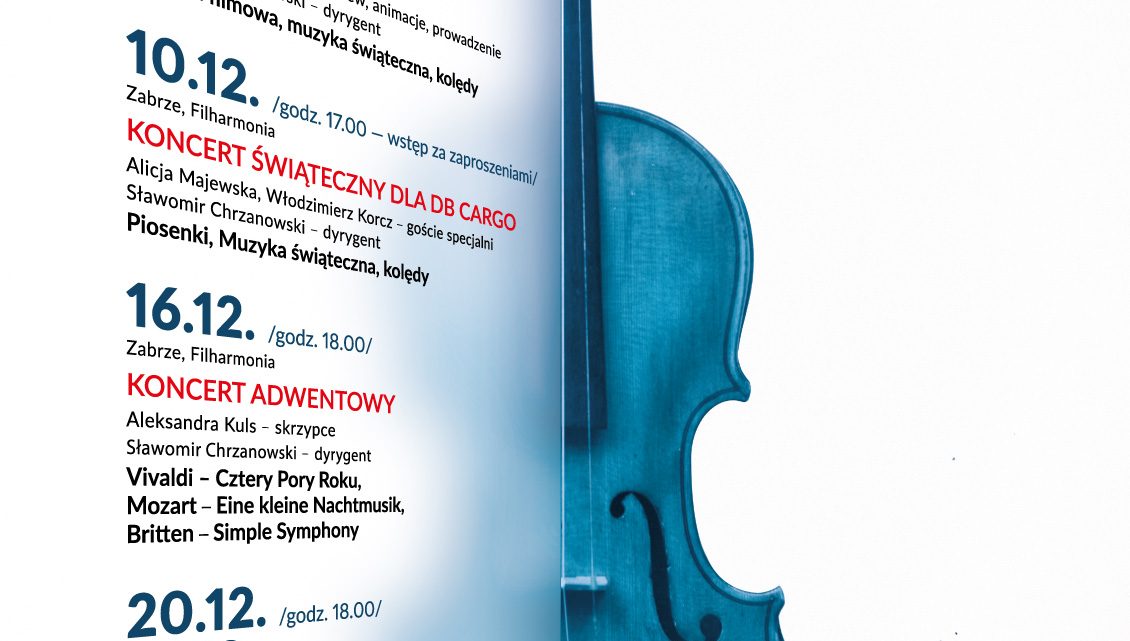 Repertuar Filharmonii Zabrzańskiej na grudzień