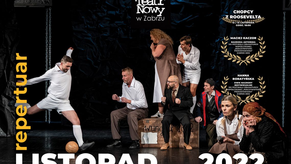 Listopadowy repertuar Teatru Nowego w Zabrzu