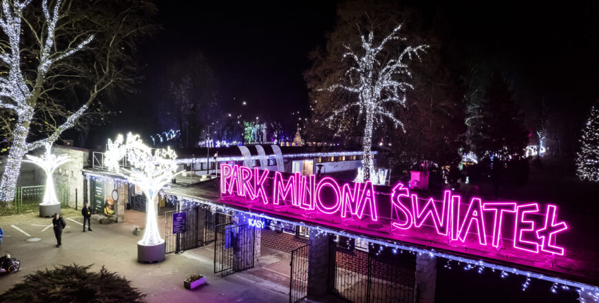 Park Miliona Świateł na Kąpielisku Leśnym zaprasza