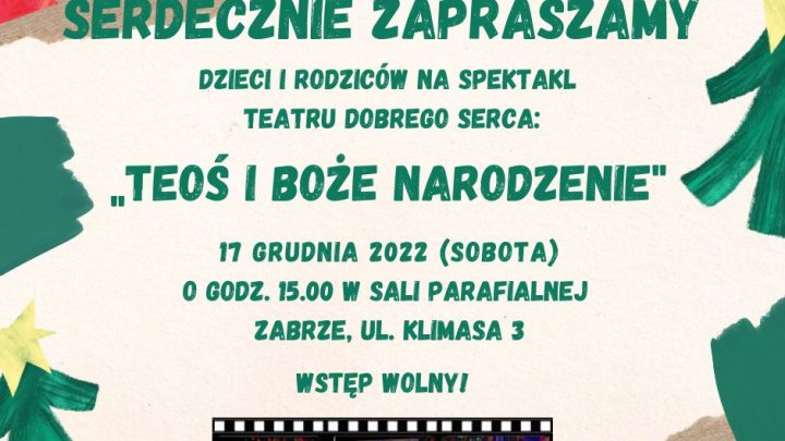 Spektakl „Teoś i Boże Narodzenie”