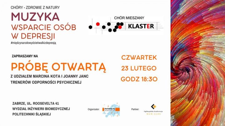 Muzyka – Wsparcie Osób w Depresji. Próba otwarta