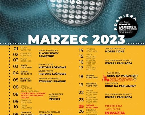 Teatr Nowy zaprasza w marcu