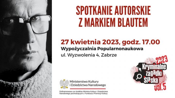 Spotkanie autorskie w Markiem Blautem