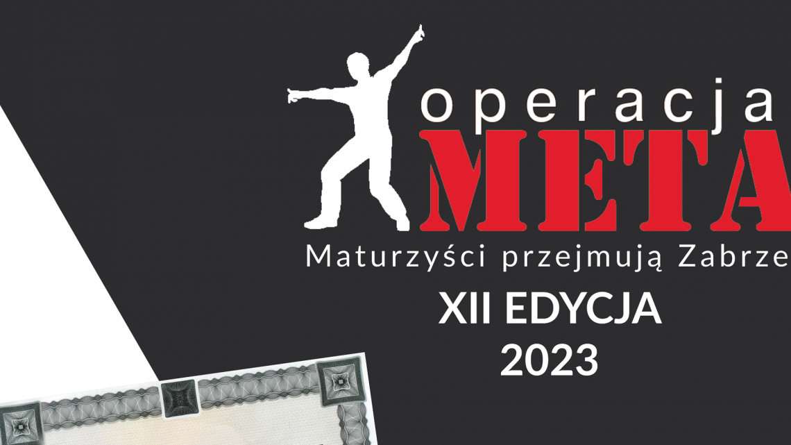 Operacja META. Maturzyści przejmują Zabrze po raz dwunasty!