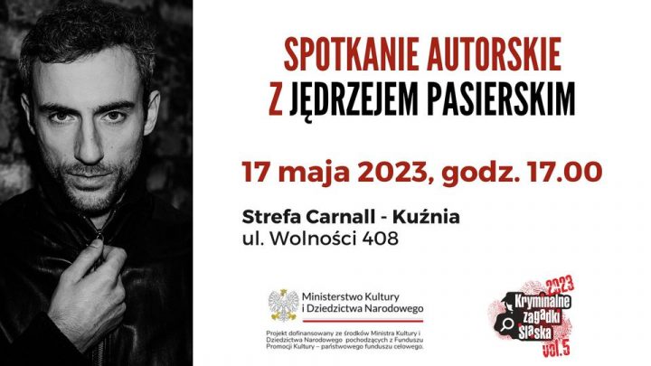 Spotkanie autorskie z Jędrzejem Pasierskim