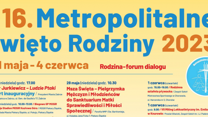 XVI edycja Metropolitalnego Święta Rodziny