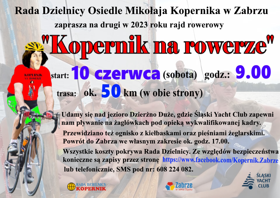 kopernik na rowerze
