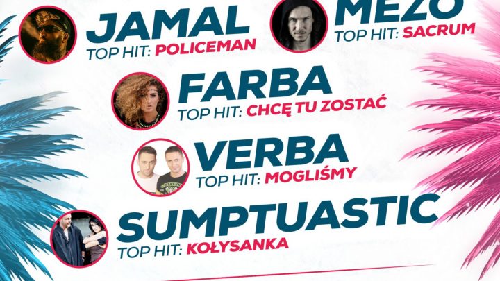 Zabrze Summer Festival – Jamal, Farba, Verba,  Sumptuastic i Mezo