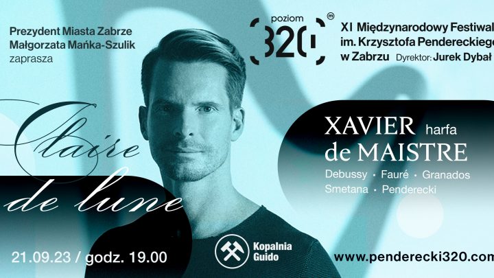 Claire de Lune – Międzynarodowy Festiwal im. K. Pendereckiego – poziom 320 w Zabrzu