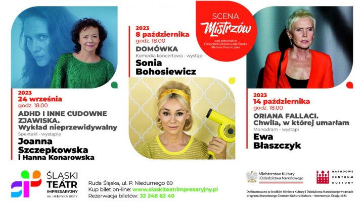 SCENA MISTRZÓW wkrótce na scenie ŚTI