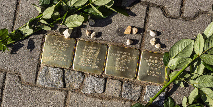 W Zabrzu wmurowano pierwsze w województwie śląskim stolpersteiny