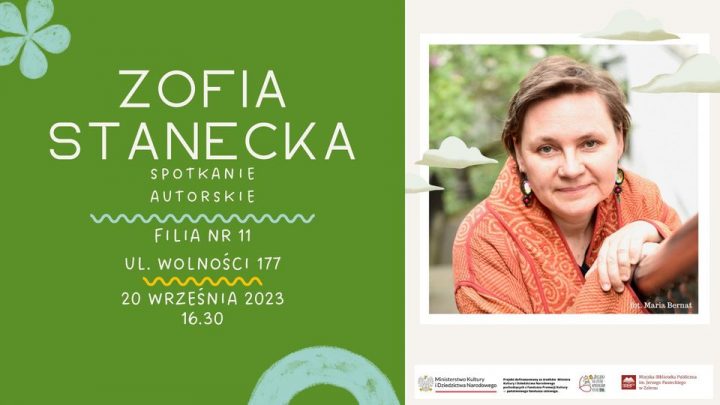 Spotkanie autorskie z Zofią Stanecką
