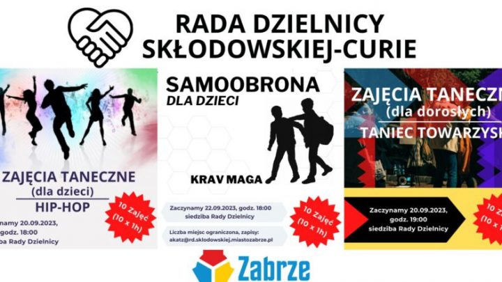 Rada Dzielnicy Skłodowskiej-Curie zaprasza na bezpłatne zajęcia dla mieszkańców