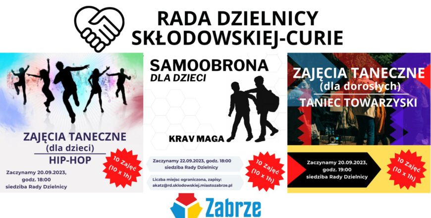 Rada Dzielnicy Skłodowskiej-Curie zaprasza na bezpłatne zajęcia dla mieszkańców