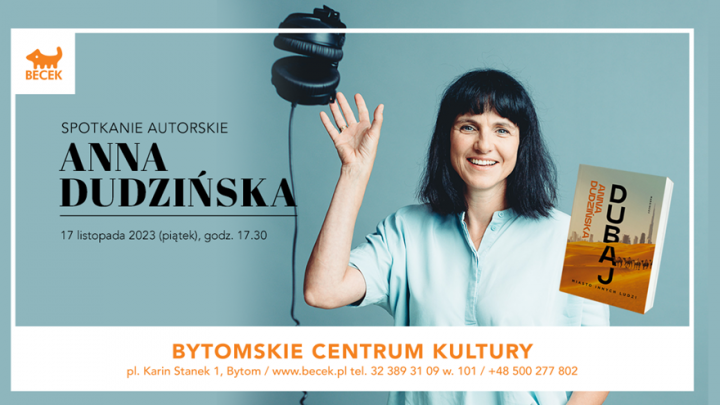 Spotkanie autorskie: Anna Dudzińska