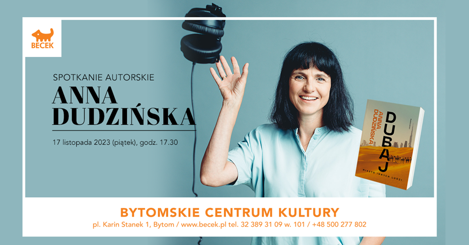 Spotkanie autorskie: Anna Dudzińska
