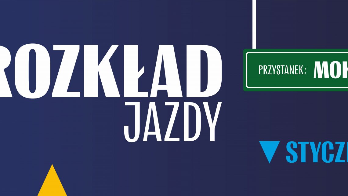 Styczniowy rozkład jazdy w MOK
