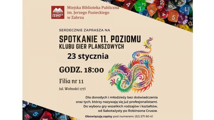 11 Poziom – Spotkanie z grami planszowymi
