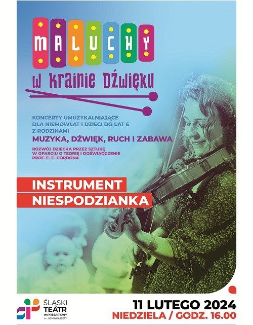 Z cyklu MALUCHY W KRAINIE DŹWIĘKU – „Instrument niespodzianka”