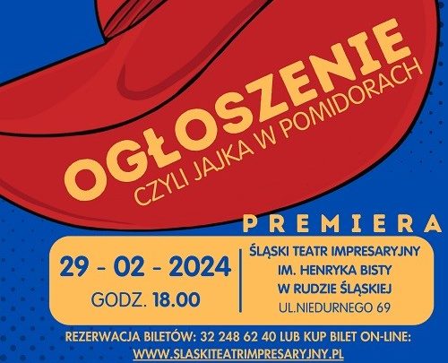 Ogłoszenie, czyli jajka w pomidorach