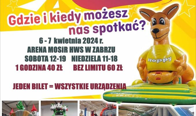 Halowy Festiwal Dmuchańców w Zabrzu