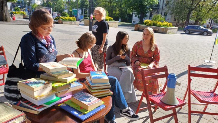 Czytelnia pod chmurką, czyli w Zabrzu dobrze nam się czyta