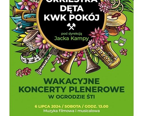Wakacyjne koncerty plenerowe w Ogrodzie ŚTI