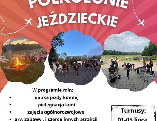 Letnie półkolonie jeździeckie