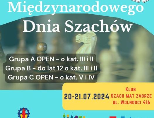 Turniej z okazji Międzynarodowego Dnia Szachów