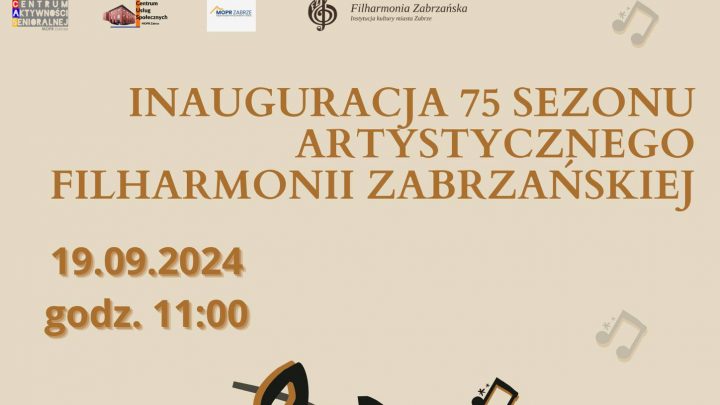 Próba generalna do Koncertu inaugurującego 75 sezon artystyczny Filharmonii Zabrzańskiej