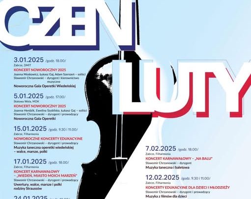 Koncertowy styczeń i luty w zabrzańskiej Filharmonii