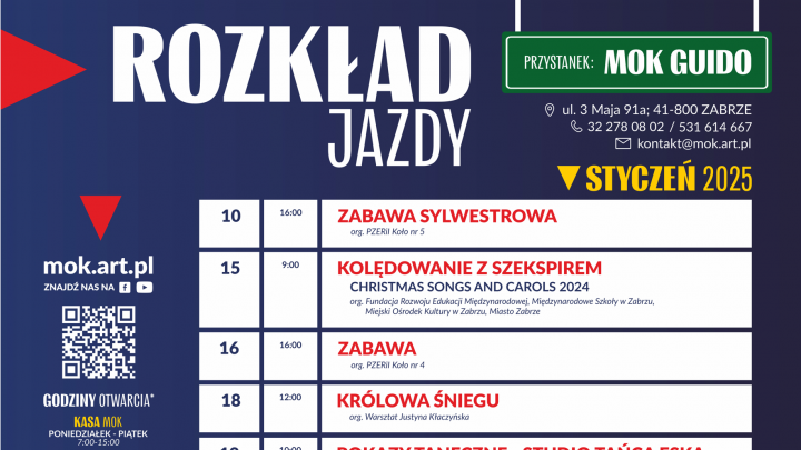 Styczniowy repertuar MOK