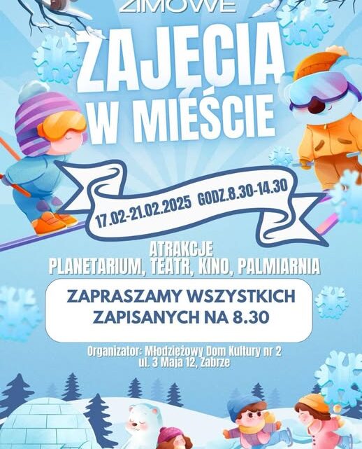 Zimowe zajęcia w mieście