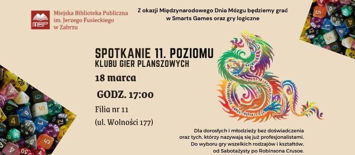 Spotkanie z grami planszowymi – rusz głową i baw się razem z nami!