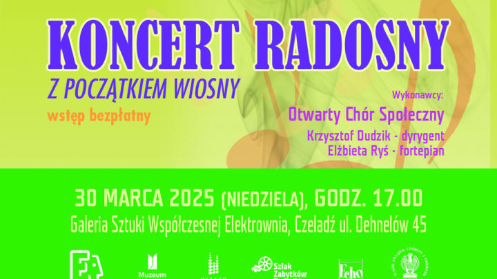 Koncert radosny z początkiem wiosny