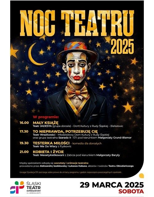 Noc Teatru w Śląskim Teatrze Impresaryjnym
