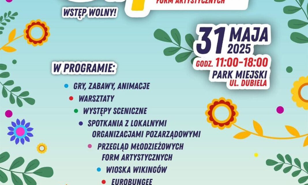 „3w1” – festiwal, który łączy pokolenia i pasje już 31 maja w Parku Miejskim!